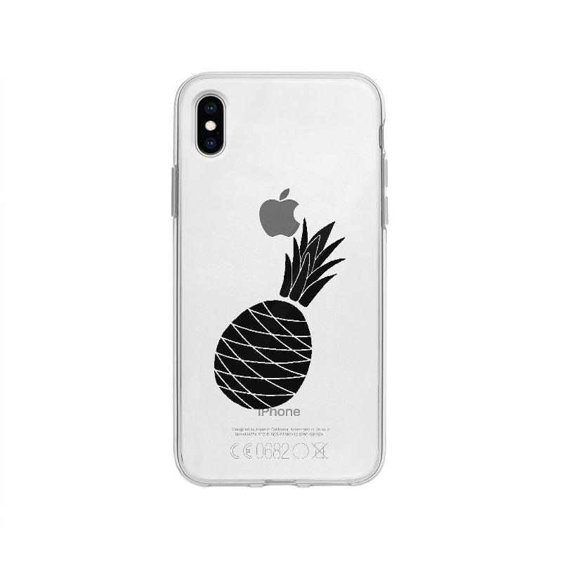 Coque Ananas pour iPhone XS Max - Coque Wiqeo 10€-15€, Ananas, Damien S, Fruit, iPhone XS Max Wiqeo, Déstockeur de Coques Pour iPhone