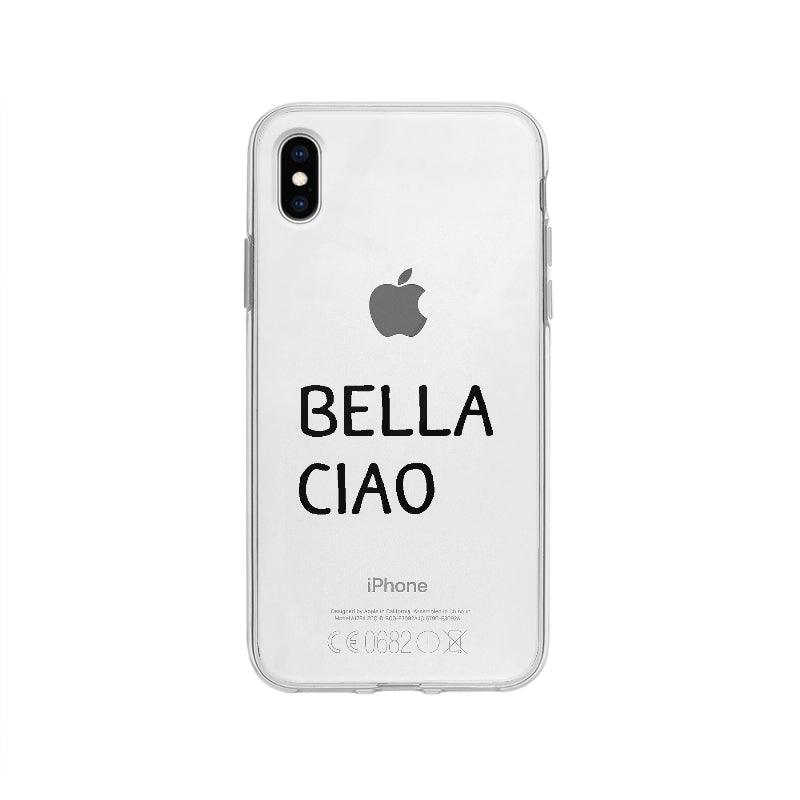 Coque Bella Ciao pour iPhone XS Max - Coque Wiqeo 10€-15€, Amour, Espagnol, Expression, Fierté, Gautier N, iPhone XS Max, Tempérament Wiqeo, Déstockeur de Coques Pour iPhone