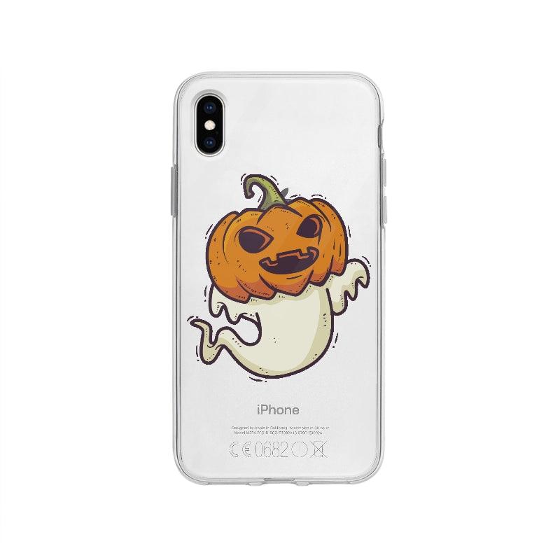 Coque Fantôme Halloween Tête De Citrouille pour iPhone XS Max - Coque Wiqeo 10€-15€, Citrouille, Fantôme, Florent K, Halloween, iPhone XS Max Wiqeo, Déstockeur de Coques Pour iPhone