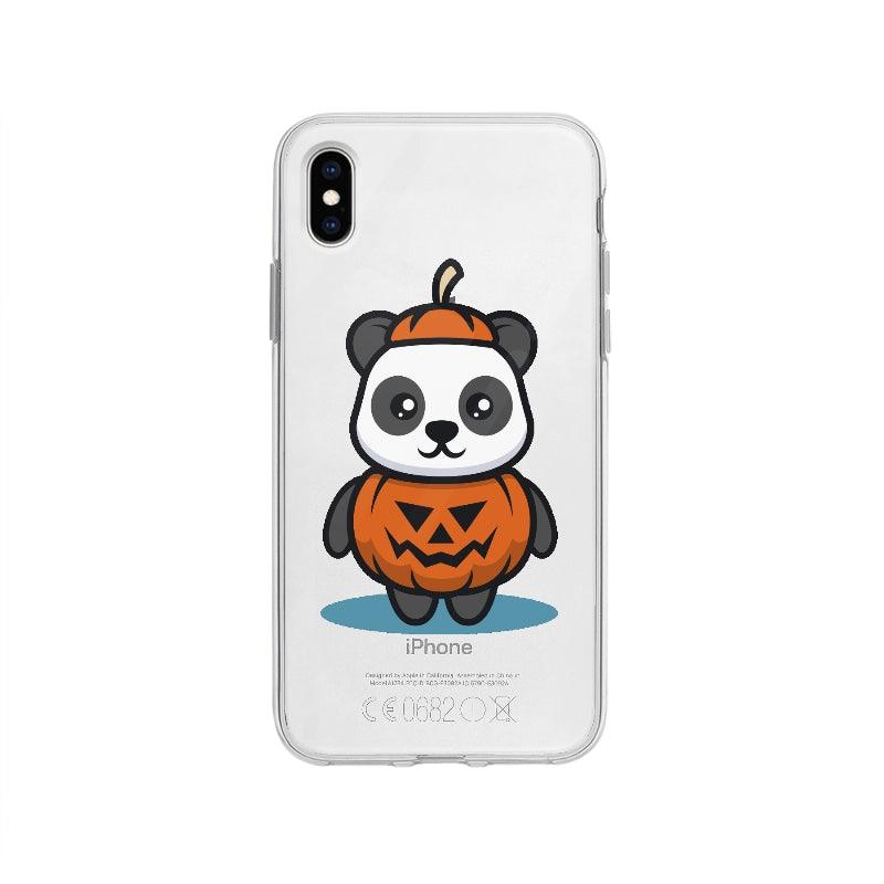 Coque Panda Tête De Citrouille Halloween pour iPhone XS Max - Coque Wiqeo 10€-15€, Citrouille, Fabien R, Halloween, iPhone XS Max, Panda Wiqeo, Déstockeur de Coques Pour iPhone