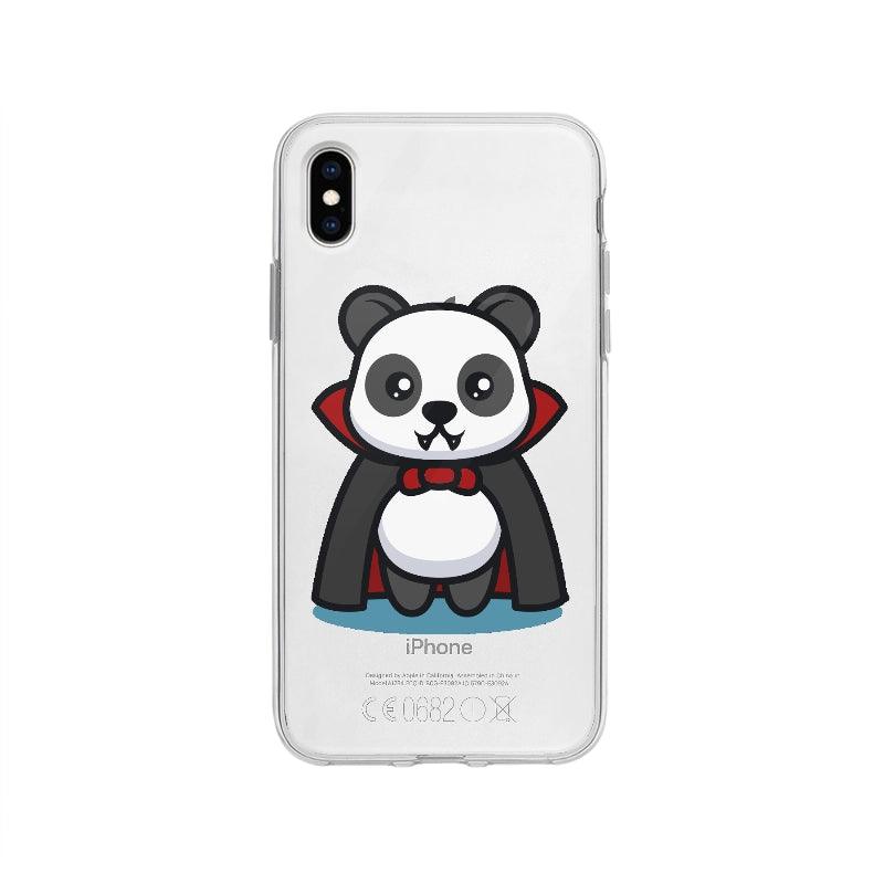 Coque Panda Vampire Halloween pour iPhone XS Max - Coque Wiqeo 10€-15€, Fabrice M, Halloween, iPhone XS Max, Panda, Vampire Wiqeo, Déstockeur de Coques Pour iPhone