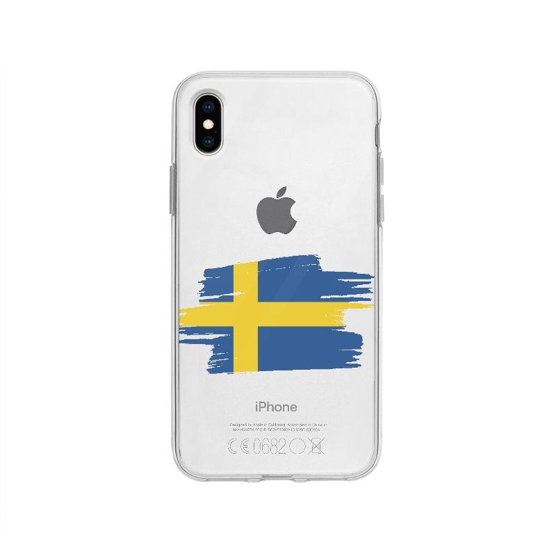 Coque Suède pour iPhone XS Max - Coque Wiqeo 10€-15€, Camille H, Drapeau, iPhone XS Max, Pays, Suède Wiqeo, Déstockeur de Coques Pour iPhone