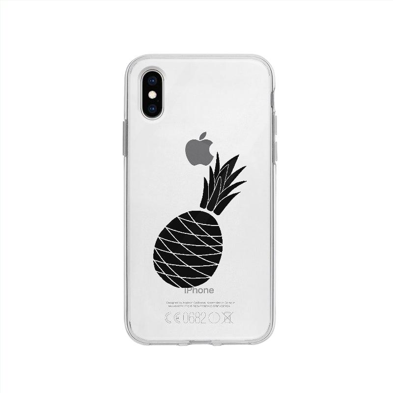 Coque Ananas pour iPhone XS - Coque Wiqeo 10€-15€, Ananas, Damien S, Fruit, iPhone XS Wiqeo, Déstockeur de Coques Pour iPhone