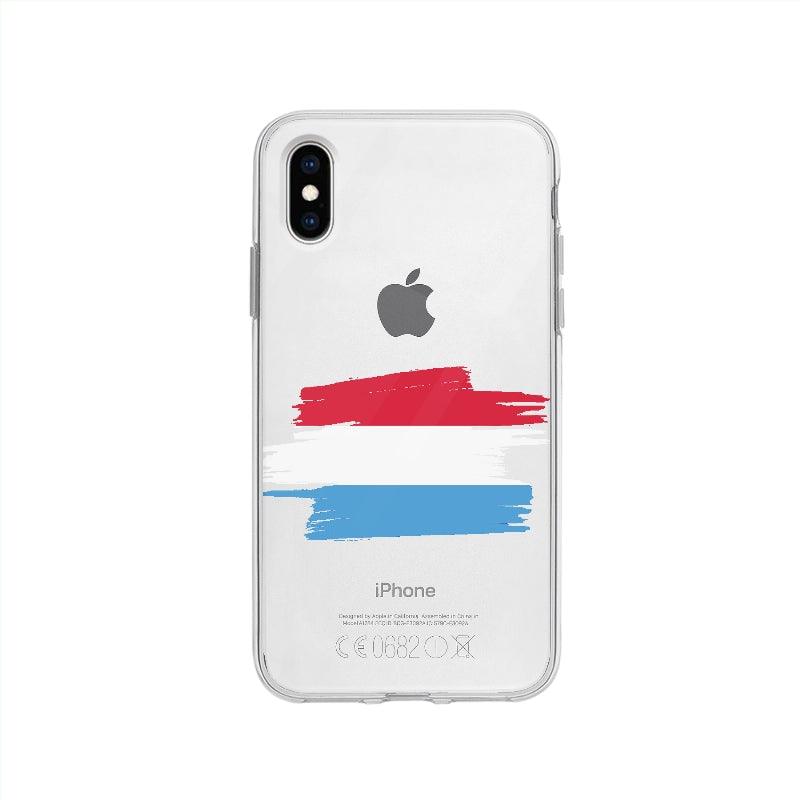 Coque Luxembourg pour iPhone XS - Coque Wiqeo 10€-15€, Chantal W, Drapeau, iPhone XS, Luxembourg, Pays Wiqeo, Déstockeur de Coques Pour iPhone