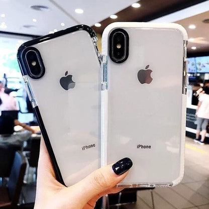 Coque Transparente à Bordures Épaisses pour iPhone 13 Pro Max - Coque Wiqeo 10€-15€, Coque, iPhone 13 Pro Max, Silicone, Transparente Wiqeo, Déstockeur de Coques Pour iPhone