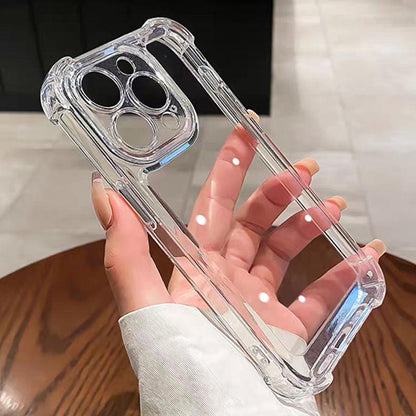 Coque Transparente en Silicone Renforcé pour iPhone 15 Plus - Coque Wiqeo 10€-15€, Coque, iPhone 15 Plus, Silicone, Transparente Wiqeo, Déstockeur de Coques Pour iPhone