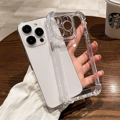 Coque Transparente en Silicone Renforcé pour iPhone 15 Plus - Coque Wiqeo 10€-15€, Coque, iPhone 15 Plus, Silicone, Transparente Wiqeo, Déstockeur de Coques Pour iPhone