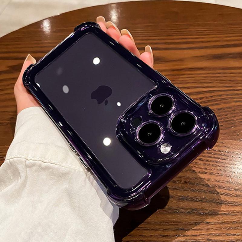 Coque Transparente en Silicone Renforcé pour iPhone 15 Plus - Coque Wiqeo 10€-15€, Coque, iPhone 15 Plus, Silicone, Transparente Wiqeo, Déstockeur de Coques Pour iPhone
