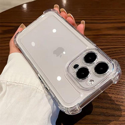 Coque Transparente en Silicone Renforcé pour iPhone 15 Plus - Coque Wiqeo 10€-15€, Coque, iPhone 15 Plus, Silicone, Transparente Wiqeo, Déstockeur de Coques Pour iPhone