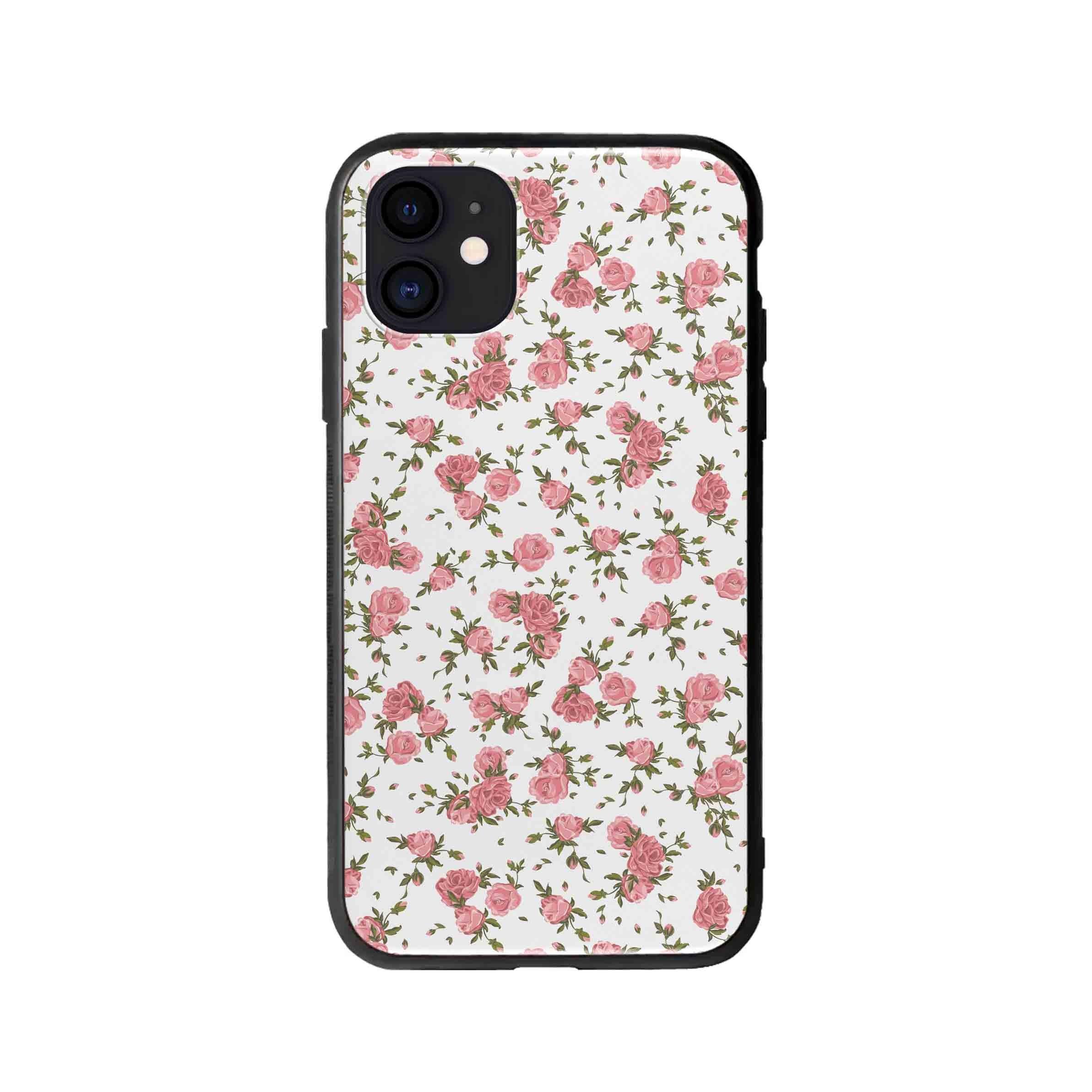 Coque Pour iPhone 12 Motif Roses - Coque Wiqeo 10€-15€, Albert Dupont, Fleur, iPhone 12, Motif Wiqeo, Déstockeur de Coques Pour iPhone