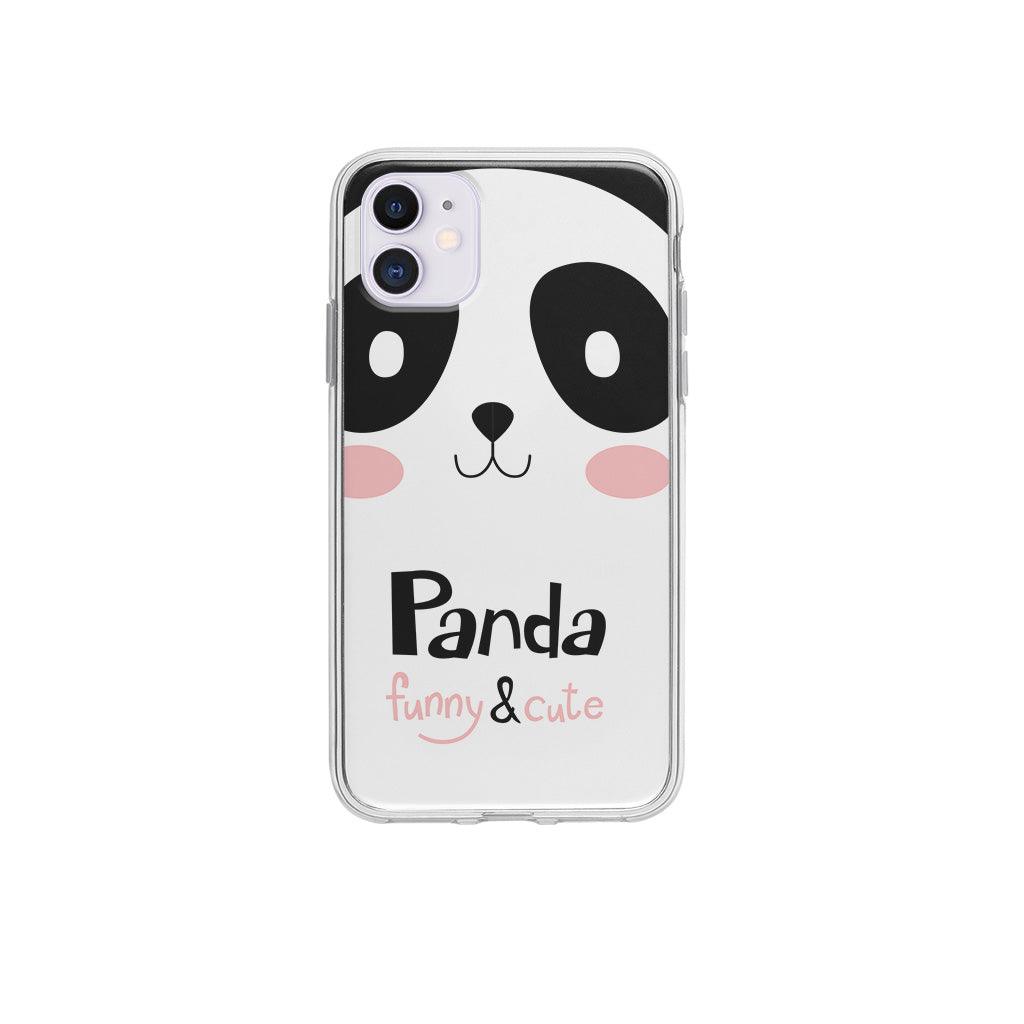 Coque Pour iPhone 12 Panda Mignon - Coque Wiqeo 10€-15€, Animaux, Géraud Fournier, iPhone 12, Mignon Wiqeo, Déstockeur de Coques Pour iPhone
