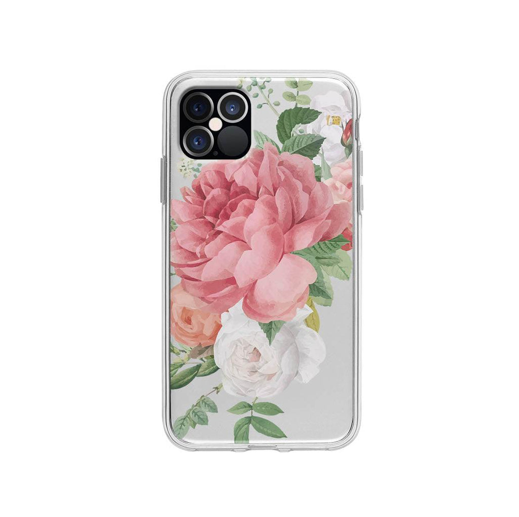 Coque Pour iPhone 12 Pro Fleurs - Coque Wiqeo 10€-15€, Albert Dupont, Fleur, iPhone 12 Pro Wiqeo, Déstockeur de Coques Pour iPhone