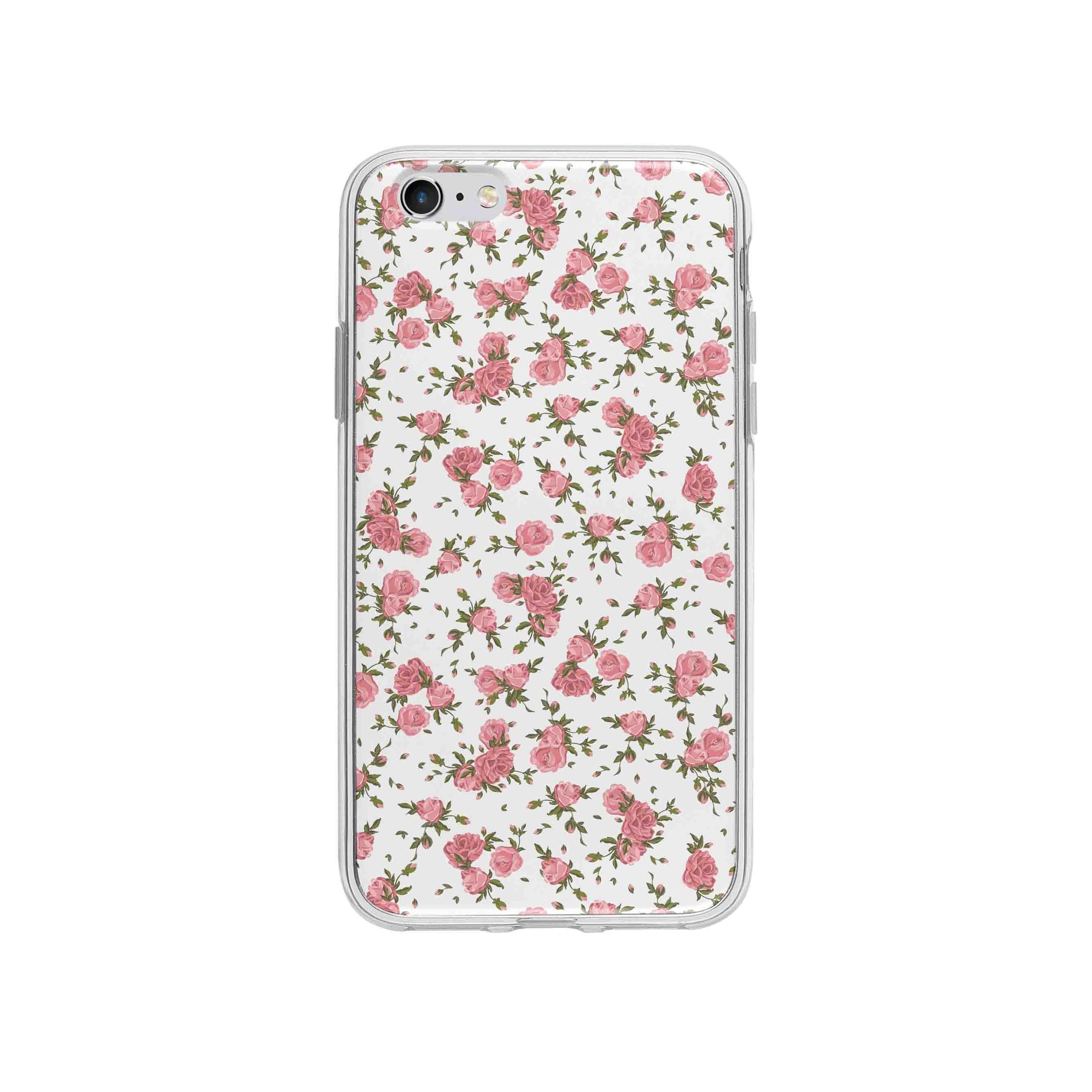 Coque Pour iPhone 6S Plus Motif Roses - Coque Wiqeo 5€-10€, Albert Dupont, Fleur, iPhone 6S Plus, Motif Wiqeo, Déstockeur de Coques Pour iPhone