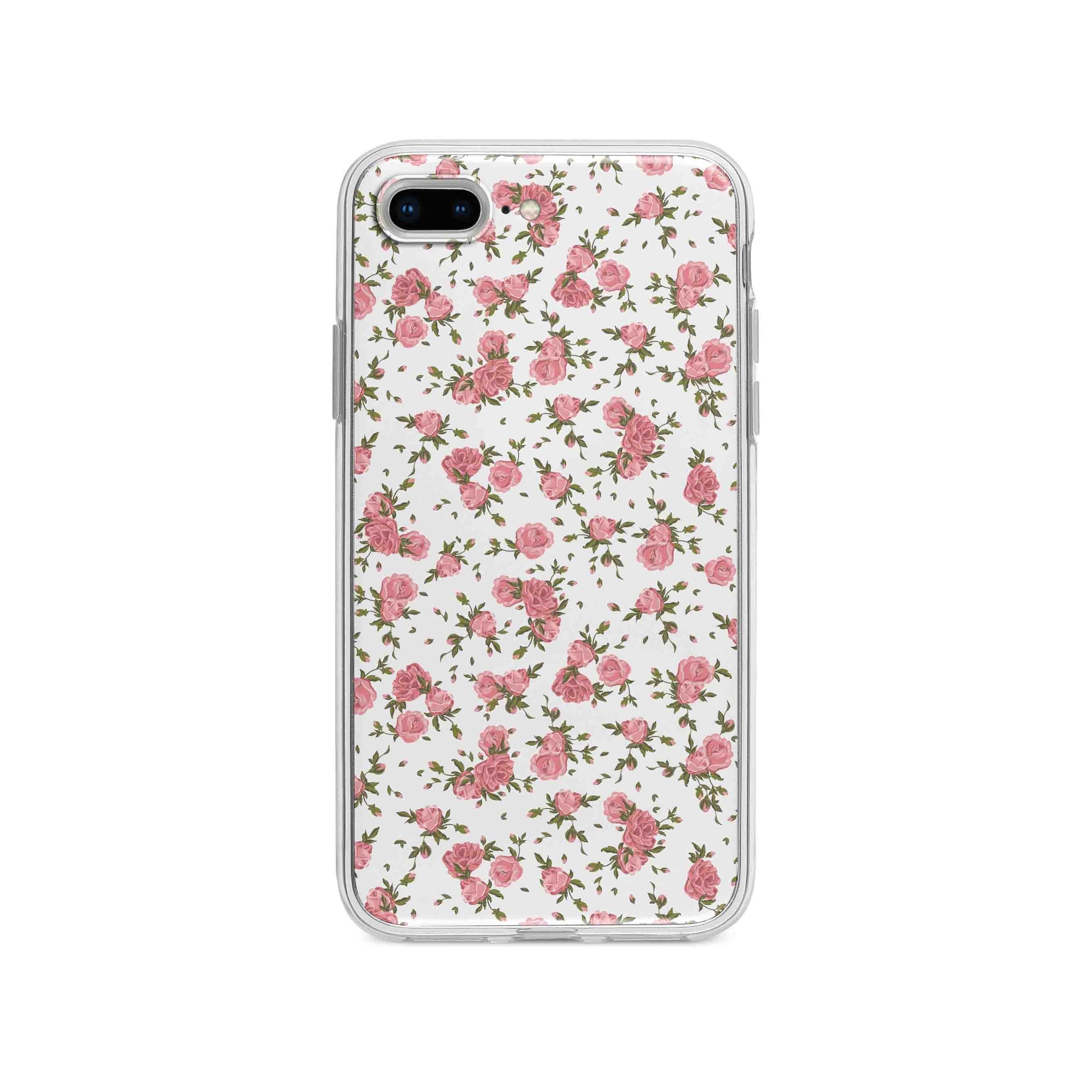 Coque Pour iPhone 8 Plus Motif Roses - Coque Wiqeo 10€-15€, Albert Dupont, Fleur, iPhone 8 Plus, Motif Wiqeo, Déstockeur de Coques Pour iPhone