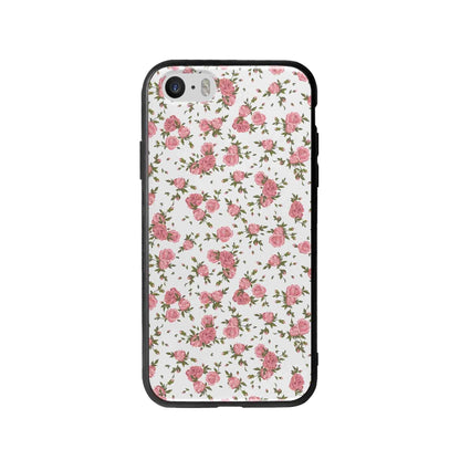 Coque Pour iPhone SE Motif Roses - Coque Wiqeo 5€-10€, Albert Dupont, Fleur, iPhone SE, Motif Wiqeo, Déstockeur de Coques Pour iPhone