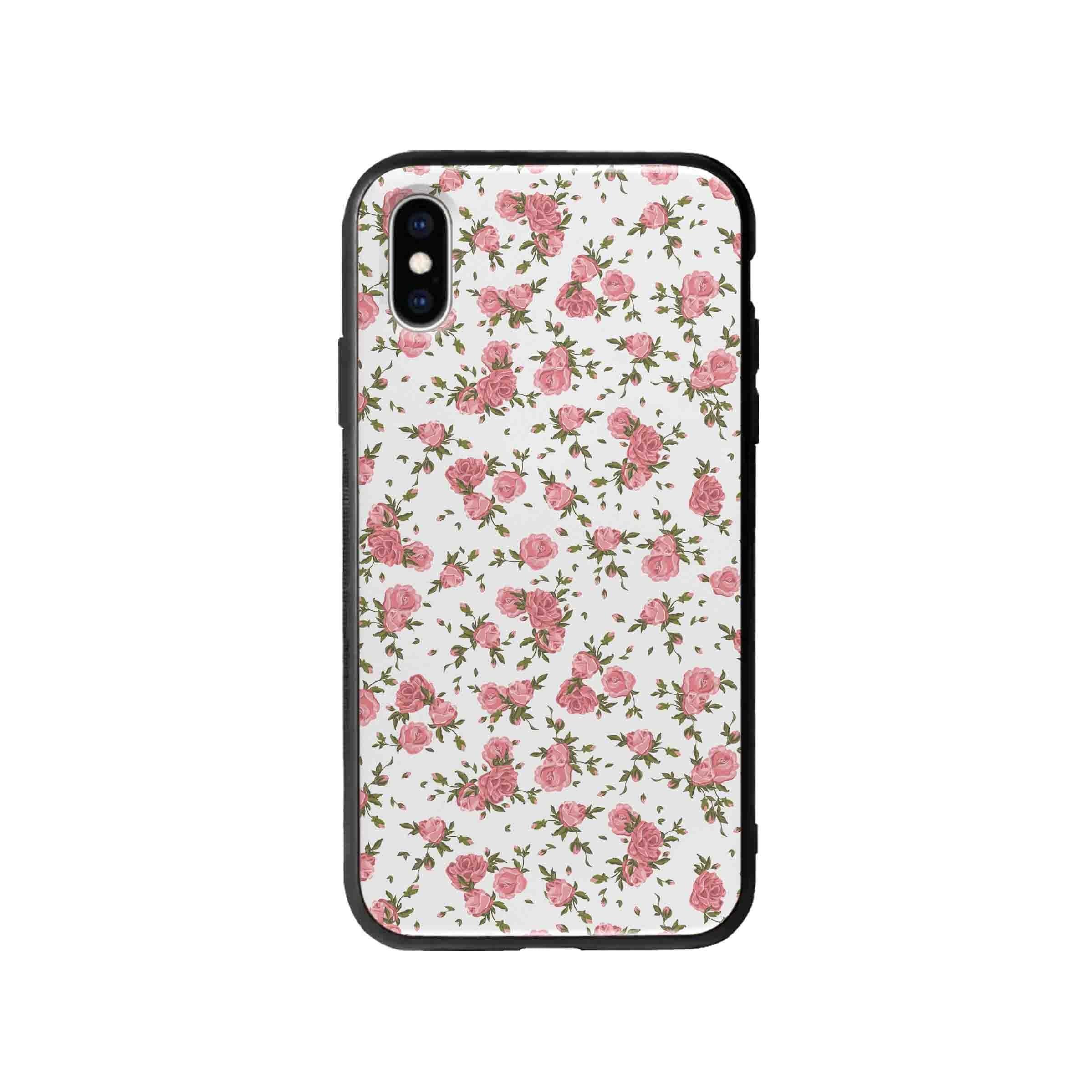 Coque Pour iPhone X Motif Roses - Coque Wiqeo 10€-15€, Albert Dupont, Fleur, iPhone X, Motif Wiqeo, Déstockeur de Coques Pour iPhone