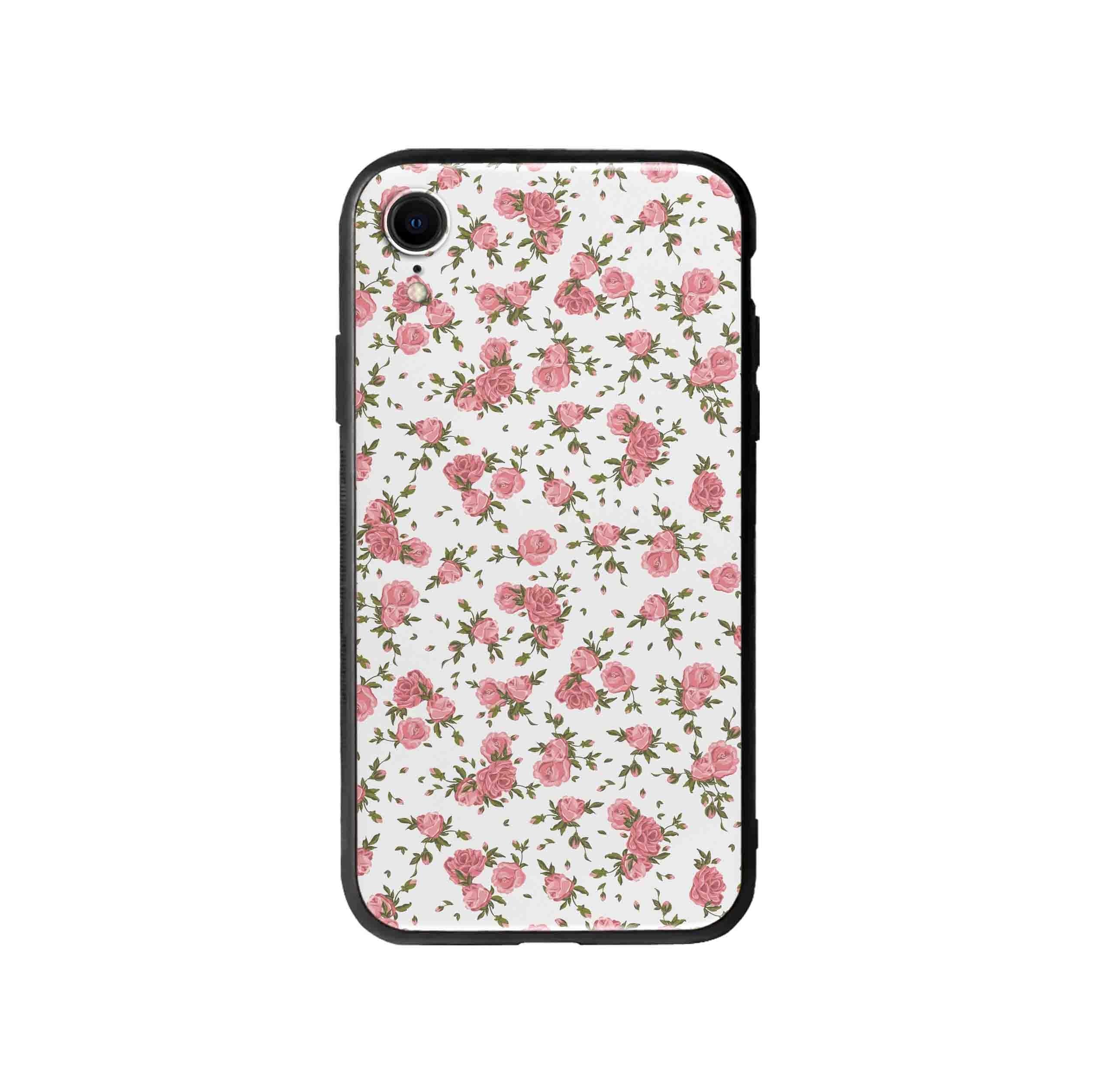 Coque Pour iPhone XR Motif Roses - Coque Wiqeo 10€-15€, Albert Dupont, Fleur, iPhone XR, Motif Wiqeo, Déstockeur de Coques Pour iPhone