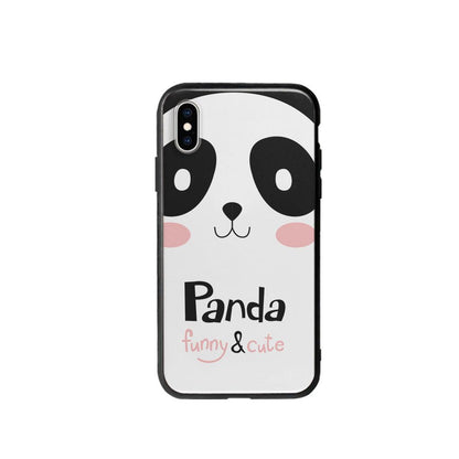 Coque Pour iPhone XS Panda Mignon - Coque Wiqeo 10€-15€, Animaux, Géraud Fournier, iPhone XS, Mignon Wiqeo, Déstockeur de Coques Pour iPhone