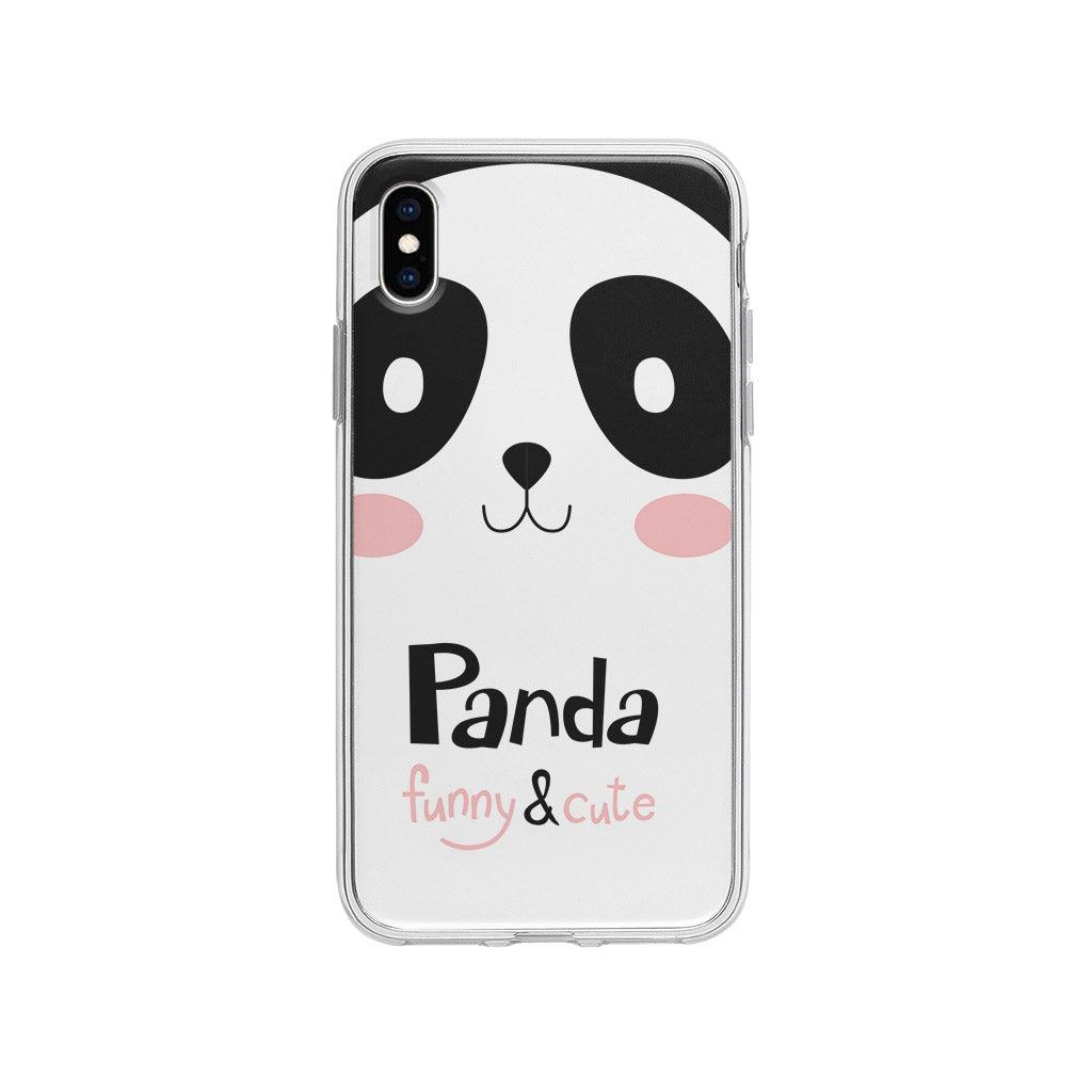 Coque Pour iPhone XS Max Panda Mignon - Coque Wiqeo 10€-15€, Animaux, Géraud Fournier, iPhone XS Max, Mignon Wiqeo, Déstockeur de Coques Pour iPhone